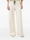 Isabel Benenato Knit Trousers In Neutral