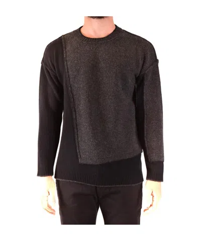 Isabel Benenato Long-sleeved Sweater In Black