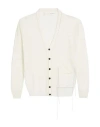 Isabel Benenato Man Cardigan Off White Size M Linen