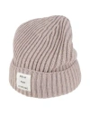 Isabel Benenato Man Hat Beige Size Onesize Cashmere, Wool