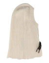 Isabel Benenato Man Hat Ivory Size Onesize Cashmere, Wool In White