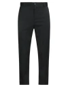 Isabel Benenato Man Pants Black Size 32 Polyester, Wool, Elastane