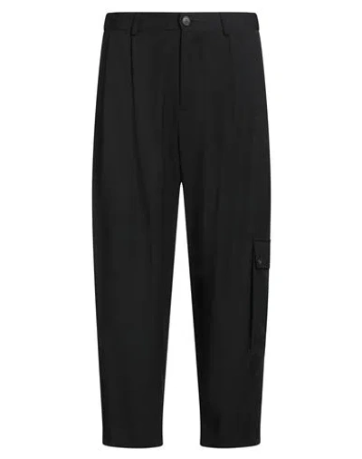 Isabel Benenato Man Pants Black Size 34 Virgin Wool