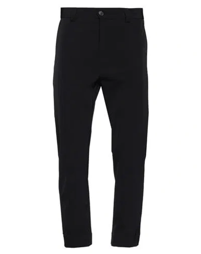 ISABEL BENENATO ISABEL BENENATO MAN PANTS BLACK SIZE 32 POLYESTER, ELASTANE