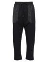 Isabel Benenato Man Pants Black Size M Cotton, Polyester In Black