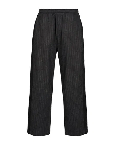 Isabel Benenato Man Pants Charcoal Size 30 Wool, Cotton, Polyester In Gray