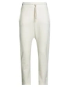 Isabel Benenato Man Pants Ivory Size M Merino Wool, Cashmere, Polyamide, Elastane