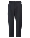 Isabel Benenato Man Pants Midnight Blue Size 32 Virgin Wool In Black