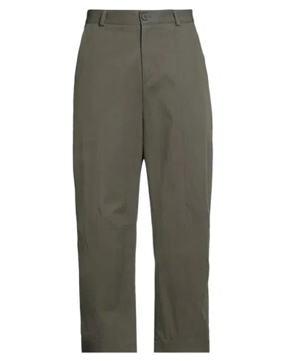 ISABEL BENENATO ISABEL BENENATO MAN PANTS MILITARY GREEN SIZE 32 COTTON, POLYAMIDE