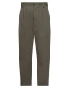 Isabel Benenato Man Pants Military Green Size 32 Cotton, Polyamide