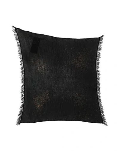 Isabel Benenato Man Scarf Black Size - Cotton