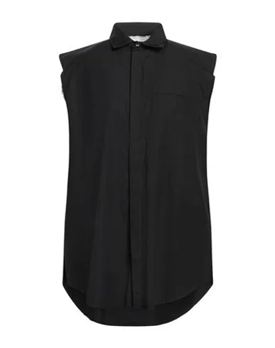 Isabel Benenato Man Shirt Black Size 38 Cotton