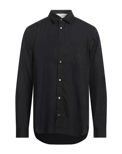 Isabel Benenato Man Shirt Black Size 42 Cotton