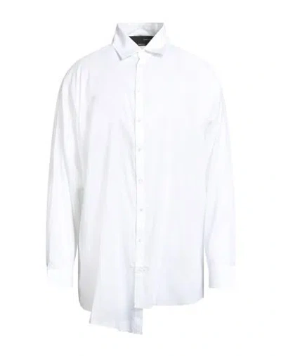 Isabel Benenato Man Shirt White Size 40 Cotton