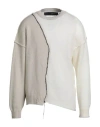 Isabel Benenato Man Sweater Beige Size L Wool, Mohair Wool, Polyamide In Sand