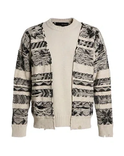 Isabel Benenato Man Sweater Beige Size M Virgin Wool In Neutral