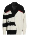 Isabel Benenato Man Sweater Black Size L Cashmere, Merino Wool, Polyamide, Elastane In Multi