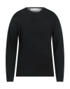Isabel Benenato Man Sweater Black Size L Cotton In Black