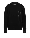 Isabel Benenato Man Sweater Black Size L Cotton In Black