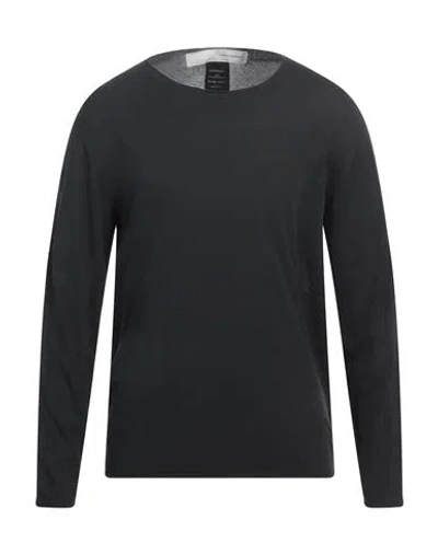 ISABEL BENENATO ISABEL BENENATO MAN SWEATER BLACK SIZE L COTTON