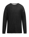Isabel Benenato Man Sweater Black Size L Cotton In Black