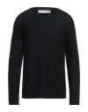 Isabel Benenato Man Sweater Black Size L Viscose, Polyester In Black