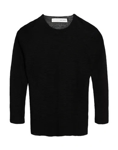 Isabel Benenato Man Sweater Black Size L Linen
