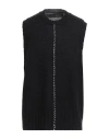 Isabel Benenato Man Sweater Black Size L Merino Wool, Mohair Wool, Polyamide