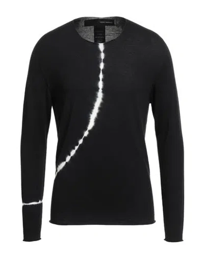 Isabel Benenato Man Sweater Black Size L Virgin Wool