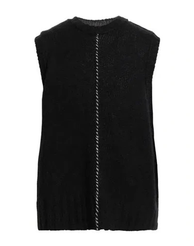Isabel Benenato Man Sweater Black Size L Wool, Mohair Wool, Polyamide