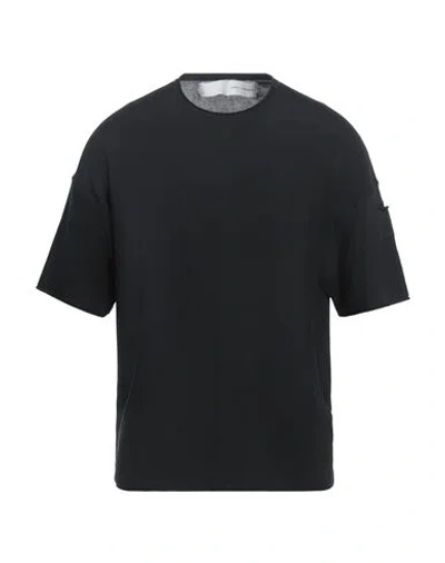 ISABEL BENENATO ISABEL BENENATO MAN SWEATER BLACK SIZE L COTTON