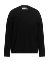 Isabel Benenato Man Sweater Black Size L Viscose, Polyester In Black