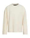 Isabel Benenato Man Sweater Ivory Size L Merino Wool, Cashmere, Polyamide, Elastane