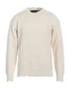 Isabel Benenato Man Sweater Ivory Size M Cashmere, Wool In White