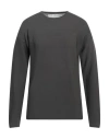 Isabel Benenato Man Sweater Grey Size L Cotton In Grey