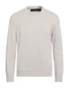 Isabel Benenato Man Sweater Light Grey Size M Cashmere