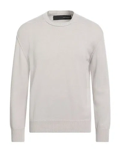 Isabel Benenato Man Sweater Light Grey Size M Cashmere In Gray