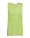 Isabel Benenato Man Sweater Lime Green Size M Viscose In Green
