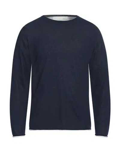 Isabel Benenato Man Sweater Navy Size L Cotton