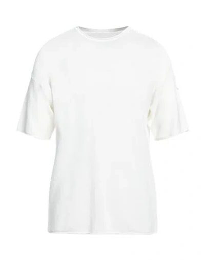 Isabel Benenato Man Sweater Off White Size L Cotton