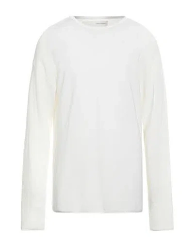 Isabel Benenato Man Sweater Off White Size M Cotton