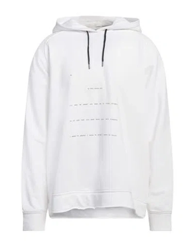 Isabel Benenato Man Sweatshirt White Size M Cotton, Polyester
