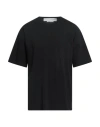 Isabel Benenato Man T-shirt Black Size L Cotton