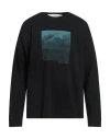 Isabel Benenato Man T-shirt Black Size L Cotton