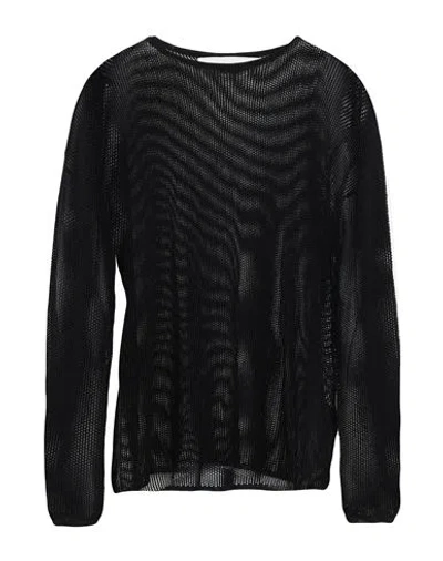 Isabel Benenato Man T-shirt Black Size L Viscose