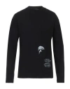 Isabel Benenato Man T-shirt Black Size M Cotton