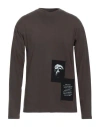 Isabel Benenato Man T-shirt Military Green Size M Cotton In Green