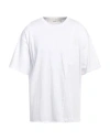Isabel Benenato T-shirt In Cotone In White