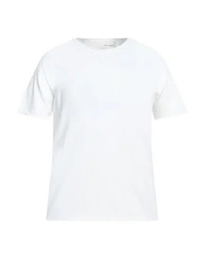 Isabel Benenato Man T-shirt White Size L Cotton