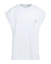 Isabel Benenato Man T-shirt White Size L Cotton